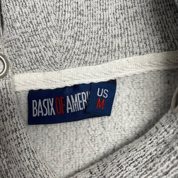 BASIX OF AMERICA SWEATSHIRT HOODIE HEATHERED FLEECE PANAMA CITY BEACH SIZE M - Picture 6 of 10